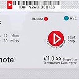 Tempnote V1.0 Single Use Temperature Data Loggers for Cold Chain Monitoring for Pharma, Fruits, Frozen Food Shipments, Waterproof, monitoring 90 Days-4