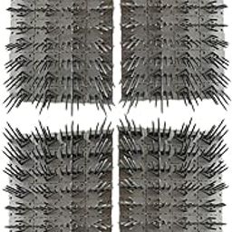 K T I® 40 Feet Poly carbonate Bird Spikes Cover 40 Feet with Double Side Tape - Grey Pack of 40 Feet - 160 Pieces-9