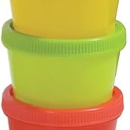 Aristo Swift Plastic Storage Container 300ml - Set Of 3 -Color May Vary-26