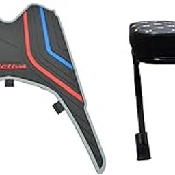 R.J.VON - Scooty Baby Seat Folding with Footmat Prime Quality 3D for Activa 4G BS4 100cc,110cc-17