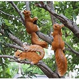 Wonderland (Set of 3 Tree Climbing Little Squirrel Decoration Garden Outdoor-image-53