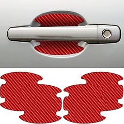 KHODDEX AMV MART 4PCS Car Door Handle Protective Films Auto Door Handle Cup Scratch Protection Films Car Accessories Exterior Protection, Anti Collision Scratches Protector Compatible-23