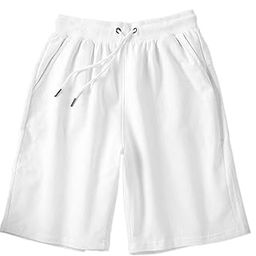 Men's Sports Shorts with Slash Pockets, Comfort Terry Cloth Shorts for Sports & Casual-image-45