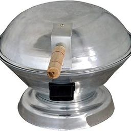 Kuber Industries Aluminium Multi Purpose Oven, Gas Tandoor, Barbeque Griller/Bati/Pizza Maker Set of 1 Pc (Code-05), Silver, Standard (TANDOORVA05)-image-34