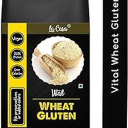 La Casa Premium Vital Wheat Gluten | 75% + Protein | Unbleached & Natural | 400g |-image-11
