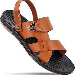 Comfort Sandal For Men's|CloudStep Dual-Density PU Sole With Back Strap|Stylish Casual Wear|WE1715-picture-16