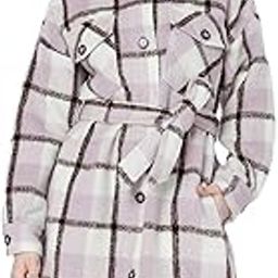Women's Polyester Knee Length A-Line Coat-image-65