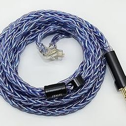 [JSHiFi-Storm] QDC 0.17 inch (4.4 mm) Re-Cable QDC Single Crystal Copper + Silver Plated Earphone Upgrade Cable 0.17 inch (4.4 mm) Earphone Replacement Cable (QDC 0.17 inches (4.4 mm)-image-48