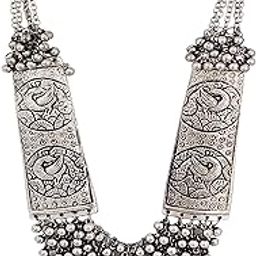 Fashion Brass Design Traditional Necklace Set for women-image-33