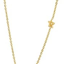 18k Gold Plated with Star Charm Simple Chain Necklace for Women - Gift for Girls & Women | Waterproof & Anti-Tarnish Necklace-image-26