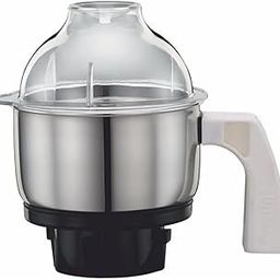 Mixer grinder jar suitable for PREETHI Jar suitable for "TITANIUM, STEELE SUPREME, MEGA MAGIC, PLATINUM, SILVER, ECO PLUS, BLUE-LEAF, ECO CHEF, TRIO, ECO CHEF NEO" Mixer Grinders (Steel) (500 ml)-image-55