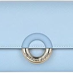 Polyethylene Wallet for Women, Gabrila, Flap Wallet with Sling, Sky Blue-image-24