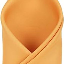 Men Orange Solid Party Pocket Square-image-76