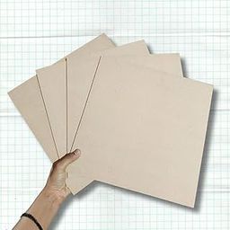 Beyond Engravings MDF Board (Wood) Sheets Pack of 3 | 3MM | 12 Inch x 12 Inch Blank Wooden Square Plain for Stenciling, Laser Engraving, Pyrography, DIY Art and Crafts Resin-image-44