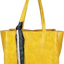 Womens Handbag/Ladies Shoulder Bag/Girls tote bag/Croc Pattern/Office Bag for women-image-0