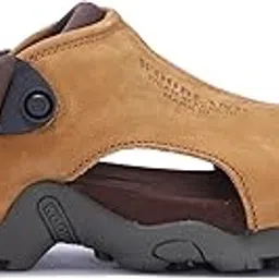woodland Men Khaki Closed Toe Sandals-picture-12