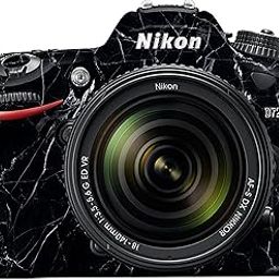 Premium DSLR Camera Scratchproof Protective Skin for Nikon D7200 - No Residue Removal, Bubble Free, Scratch Resistant, Stretchable, HD Quality Printed - Design 020-19