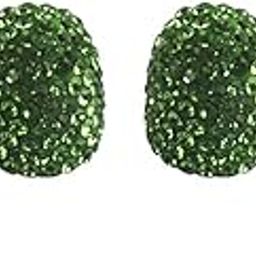 MYADDICTION 4PCS Anti-Rust Bling Diamond Car Decor Tire Wheel Stem Valve Cap Cover Green| Parts & Accessories | Car & Truck Parts-13