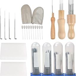 CALANDIS™ Needle Felting Tool Sewing Weaving Stitch for Art Cross Stitch DIY Patchwork | Roving Wool & Fibers | Spinning & Felting | Needlecrafts & Yarn-15