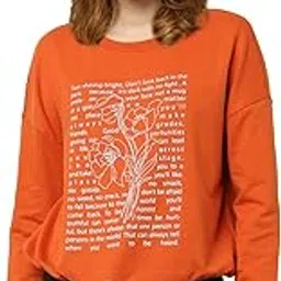 vero moda Women's Cotton Round Neck Sweatshirt-picture-18