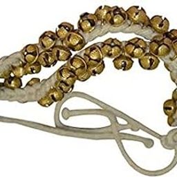 | PRANCHI | BRASS | WHITE | COTTON STRING | GHUNGROO | 25+25 BELLS |-picture-5