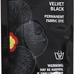 Dylon Permanent Fabric Dye (1.75 Ounce) -Black-image-0