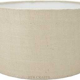 Natural Jute Drum Lamp Shade (JUTE 14" INCHES)-image-81