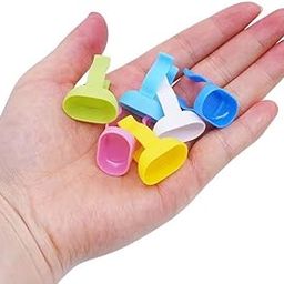 CARTNOVA‚Dental Mixing Bowls & Finger Rings: 10/20/30 Pack Plastic Cement Mixing Cups for Dentistry Professionals-11