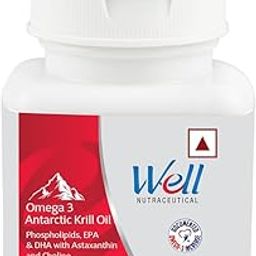 Well Omega 3 Antarctic Krill Oil-30 Softgels-image-20