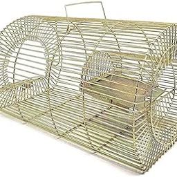 Iron Heavy Wire Mouse Trap/Rat Catcher/Rat Cage/Chuha Pinjra/Cage for Catching Rat/Mouse/Squirrels/Rodent/Chipmunk - Big Size, Durable & Heavy Weight Large Rat Catchup Live Trap-picture-17