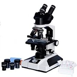 ESAW 2500x Pathological Doctor Compound Student Binocular Microscope for Laboratory, Magnification 40x to 2500x (Field 18mm)-17