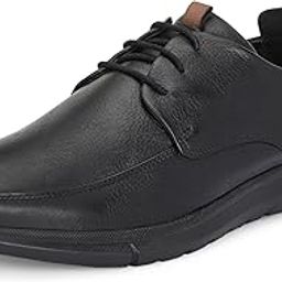 Genuine Leather Slip-On Men's Formal Shoe |Stylish with Soft Cushioned Insole |Trendy Non Lace-Up Design |Durable Leather with Anti-Skid Sole | Perfect for Formal Wear (4012)-17