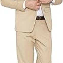 Men's Polyester Cotton and Evening 2 Pc Suit-image-44