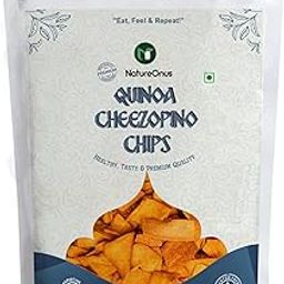 NatureOnus quinoa cheezopino chip 43gms- Pack of 3 | Perfect Snacking Healthy Chip with High Nutrient Content | Quinoa-based Chip | High Protein Snacks | Quinoa Chip, Tasty with High Dietary Fiber and Nutrient|Content Gluten-Free Snack|High Protein and Fiber Rich-image-96
