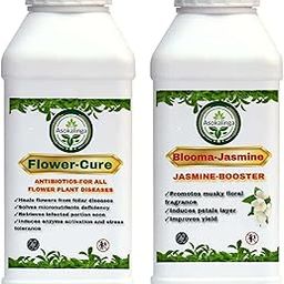 Jasmine booster+flower cure Combo|Complete Flower Care Solution For Healthy,Disease-Free,Fast-Flowering Plants|Promotes Fast Blooming, Healthy Growth &growth regulator (1000ml+1000ml)-image-85