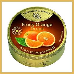 Cavendish & Harvey Fruity Orange Drops - 200Gram, Germany (Pack Of 1)-image-62