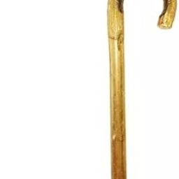 Rana Creation Mart, Curved Handle Wooden Walking Cane with Rubber Tip - Fashionable, Traditional Style Walking Stick for Men and Women, 36 Inch Height, Light Brown/Tan-image-23