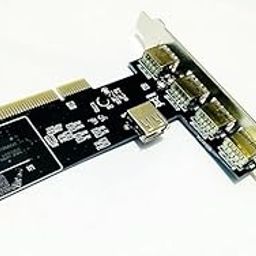 BigPlayer PCI USB Expansion Card – 4+1 USB 2.0 Ports Adapter for Desktop PC – High-Speed PCI Interface Controller for Windows 11/10/8/7-19