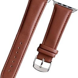 Colorcase Smart Watch Leather Strap Compatible with Fire Boltt Dapper Bsw189 Smart Watch - Leather Band-11