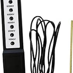 LOOM TREE Electric Fence Voltage Tester 10kv Professional 6 Levels for Measure Voltage | Electronic Fences | Training & Obedience | Dog Supplies-picture-8