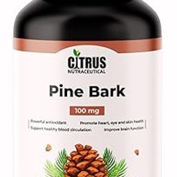CITRUS NUTRACEUTICAL Pine bark 100 mg For Support Antioxidant Heart health Inflammation and Healthy joints- 60 Capsules-22
