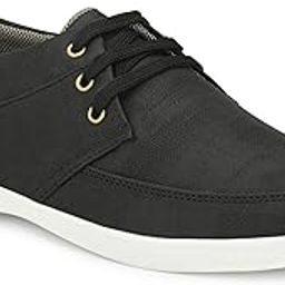 LEE Greem Men's Comfortable & Smart Canvas Lace Up Running Walking Casual Canvas Shoes Sneakers-image-15