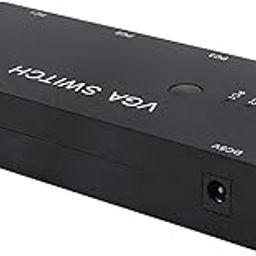 4 in 1 Out VGA Switcher Plug and Play VGA Splitter Switch Box KVM Switch Video Converter for VGA/XVGA/SVGA/UXGA for Keyboard, Mouse, Scanner, Printer etc.-image-79
