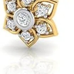 whp jewellers WHP Gold Nose Pin for Women | Gold Floral Nosepin for Women | BIS Hallmark Certified Gold | Fashion Jewellery for Women | Great for Gifting-picture-29