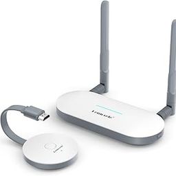 Lemorele Wireless HDMI Transmitter and Receiver 164ft/50M HDMI + VGA Dual 5G Display for Streaming Audio Video from PC/Laptop to Monitor, Projector, HDTV-10