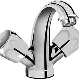 Hindware F200014CP Centre Hole Basin Mixer (Classik), Brass with Chrome Finish-image-84