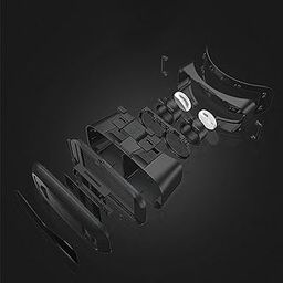 Vr Headset Comfortable Gift Soft for iOS Android Phone Gaming Videos Tv-18