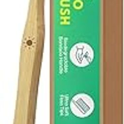 BAMBIO Bamboo Toothbrush | Eco-Friendly Wooden Handle | Biodegradable, BPA-Free Bristles | Natural Compostable Oral Care for Adults | Sustainable & Stylish Toothbrush-image-21