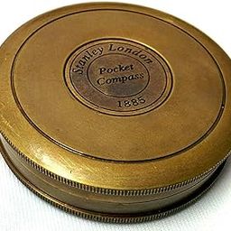 Antique Brown Finish Brass 2 Inch Compass Maritime Compass Item (Brown Antique Compass)-21