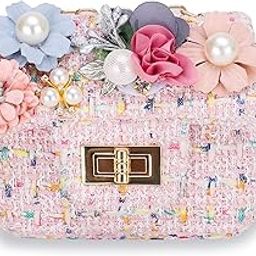 Mini Purse for Toddler Baby Girls Crossbody Cute Princess Handbags Shoulder Bag Wallet Messenger Bag for Toddler Little Girl Gifts, Style-1, Crossbody-image-99